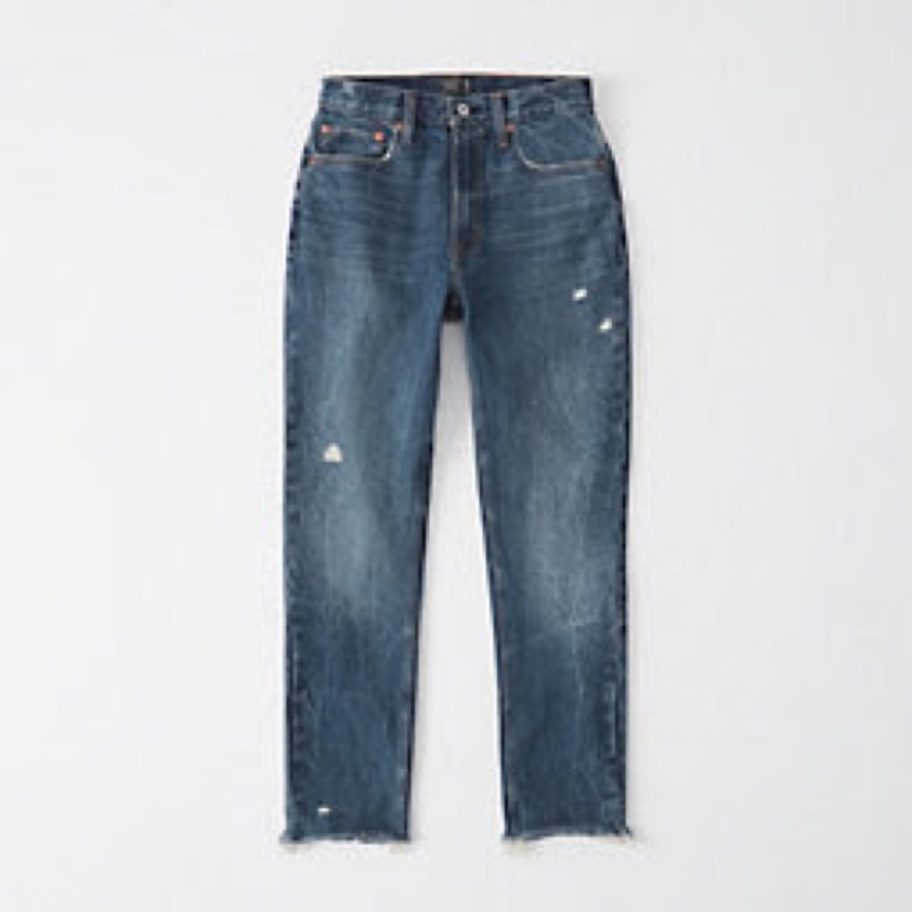 A&F High Rise Mom Jeans - Picture 4 of 4